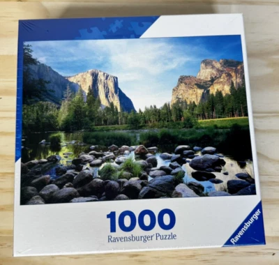 Rompecabezas Yosemite Valley 2020 Ravensburger 1000 piezas 27 X 20 sellado Foto 1 de 4