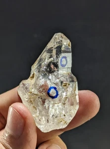 Muestra de cristal burbuja móvil ventana esquelética cuarzo Enhidro video incluido - Imagen 1 de 13