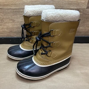 Sorel Kids Yoot Pac Nylon Waterproof Winter Snow Boots Size 3 - Picture 1 of 3