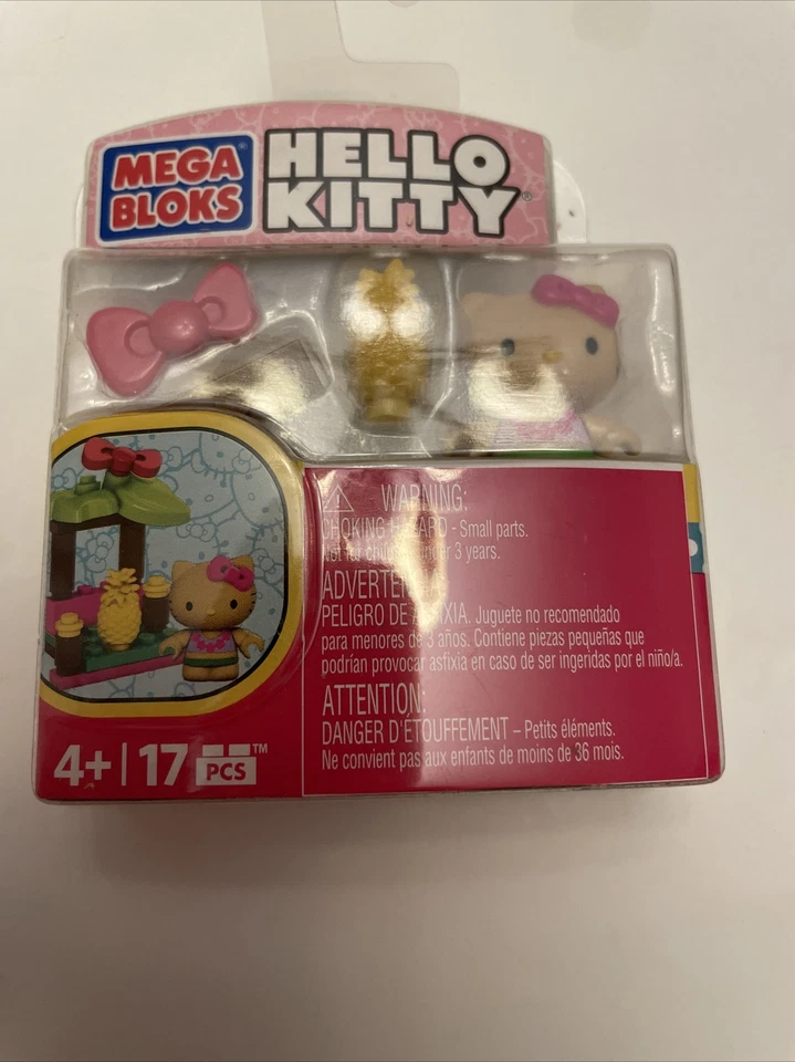 Mega Bloks Hello Kitty Hawaii Tiki Toy Figure  Free Shipping. New But Pre Owned - Image 1 of 4