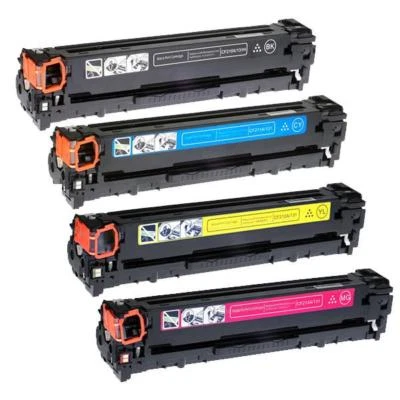 KIT 4 TONER HP LaserJet PRO 200 COLOR M251N M251NW M251MFP MFP M276NW CF210X CMP