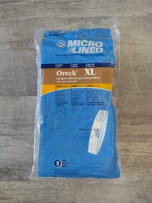8 DVC Micro Lined Bags fit Oreck XL Upright Vacuums XL2000, XL8000 & XL9000  - Image 1 of 2