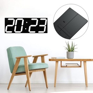 Digital Wall Clock Automatic Dimmeable Led Wall Clock Large Number Wall Clock Us