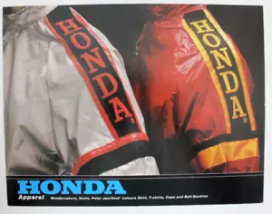 HONDA GENUINE CLASSIC CLOTHING / APPAREL FLYER / BOOK BOOKLET - Bild 1 von 3