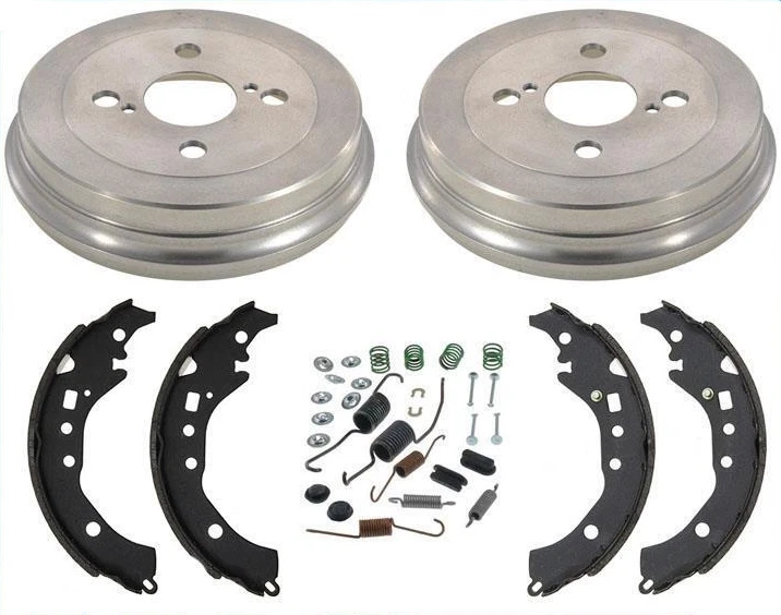 Tambores de freno traseros zapatas de freno kit de resorte para Toyota Prius C 12-19 para Scion iQ-13 Foto 1 de 1