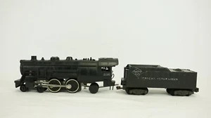 American Flyer Lines S Gauge Reading 4-4-2 Steam Engine 21160 & Tender B7 - Picture 1 of 11