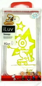 iLuv Hardshell Snoopy Glow in the Dark Case for iphone 5/5s/se, White - Picture 1 of 2