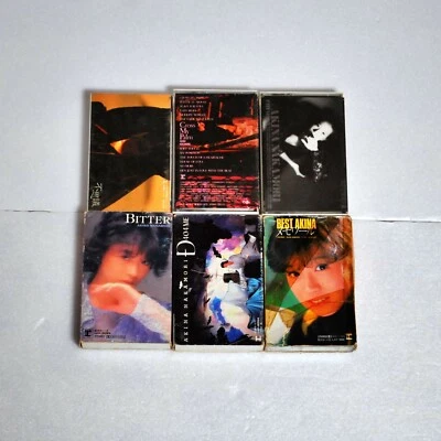 Akina Nakamori Lot of 6 Best akina Memoir Bitter And Sweet Cassette Tape Japan - Image 1 of 4