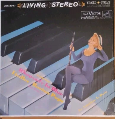 Gershwyn Rhapsody In Blue Vinyl- An American In Paris Vinyl Record - Image 1 of 4