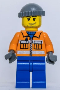 LEGO ®-Minifigur Town City Airport Arbeiter Construction Worker - cty0168 cty168 - Picture 1 of 2
