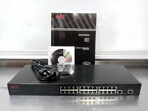 APC 24 Port 10/100 Ethernet Switch AP9224111 - Picture 1 of 13