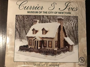 Currier and Ives Museum of New York:  Winter Evening, Christmas Village - Picture 1 of 6