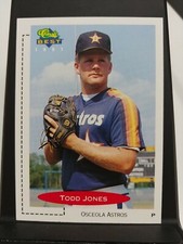 1991 Classic Best #333 Todd Jones Osceola Astros Pre-Rookie Card