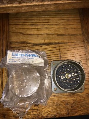 Eaton 31 PIN Circular FEMALE Connector Receptacle Outlet Part New Fast Free Ship - Image 1 of 4