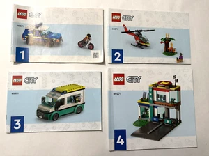 LEGO City Einsatzfahrzeuge Hauptquartier 60371 NUR Anleitung - Bild 1 von 1