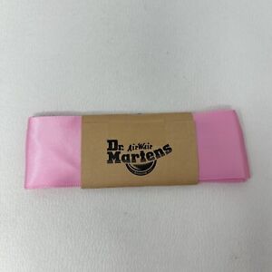 Doc Dr Martens Air Wair Ribbon Shoe Laces NEW Pink 65 cm 26 inches 3 Eye