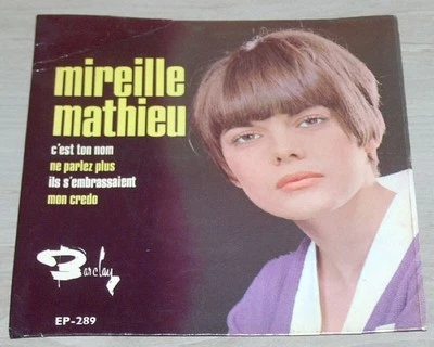 Mireille Mathieu Rare israel EP 4 track israeli pressing original 7 45 Foto 1 de 3