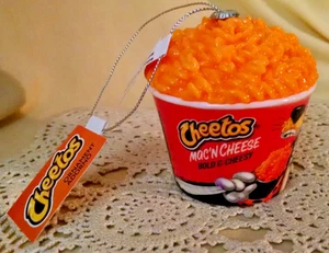 CHEETOS MAC N QUESO AUDAZ ADORNO QUESO NUEVO NUEVO CON ETIQUETAS PLÁSTICO PEPSI RUZ NAVIDAD. - Imagen 1 de 8