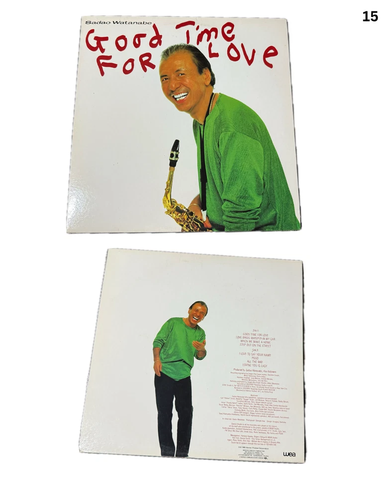 SADAO WATANABE GOOD TIME FOR LOVE LP - Image 1 of 1