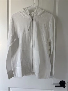 Old Navy Shimmery Hooded Zip Cardigan, Metallic Ladies XL, Runs Small, NWT - Picture 1 of 3