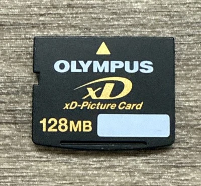 Genuine Olympus 128mb XD Picture Card Memory Card for Olympus FujiFilm Cameras - Image 1 of 2