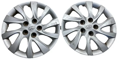 OEM 2011-2015 HYUNDAI ELANTRA 16 PULGADAS CUBIERTA DE RUEDA TAPACUBOS PAR 529603X100 #E1 Foto 1 de 4