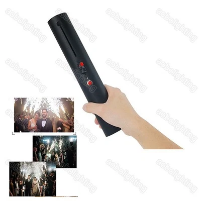 DJ Disco Handheld cold fountain wedding machine hand hold sparkler Gun shooter - Image 1 of 4