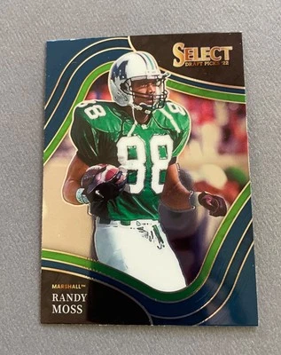 2022 Panini Select Draft Picks Randy Moss #162 Field Level - Image 1 of 2