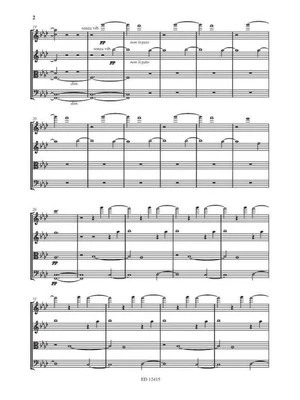 Patrol string quartet Steve Martland Schott Music Ltd., London - Image 1 of 2