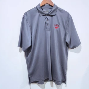 Under Armour Herren grau lockere Passform Southern Methodist University Polo Größe Medium - Bild 1 von 12