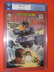 UNSERE ARMEE IM KRIEG # 97 - PGX FINE 6.0 - 1960 FRÜHE SGT ROCK - Bild 1 von 5