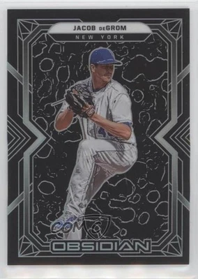 2022 Panini Chronicles Obsidian Jacob deGrom #37 - Image 1 of 2