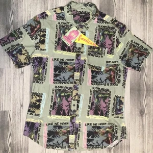 New Gotcha Manu Bay Men’s M Button-Up –Iconic 90s Surf/Skate Style – Collectible - Picture 1 of 16