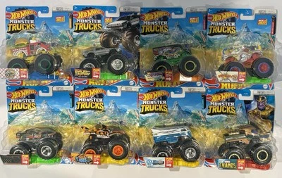 Hot Wheels Monster Trucks 2022 lote completo de (8) - ¡Nuevo! Foto 1 de 4
