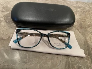 Original ANN TAYLOR ATP828 C01 Brille PERIWINKLE Neu Kunststoff 48-16-130 BLAU - Bild 1 von 7