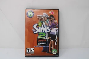 The Sims 2: Open for Business Expansion Pack PC 2006 Complete w/ Case & Manual - Picture 1 of 3