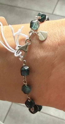 Braccialetto in Argento 925 e Pietre marca VEZZARO - Immagine 1 di 4