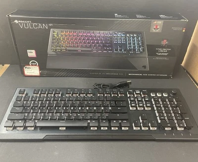 ROCCAT Vulcan 121 Linear Mechanical Gaming, Titan Switch, RGB, Palm Rest– ABlack - Image 1 of 4