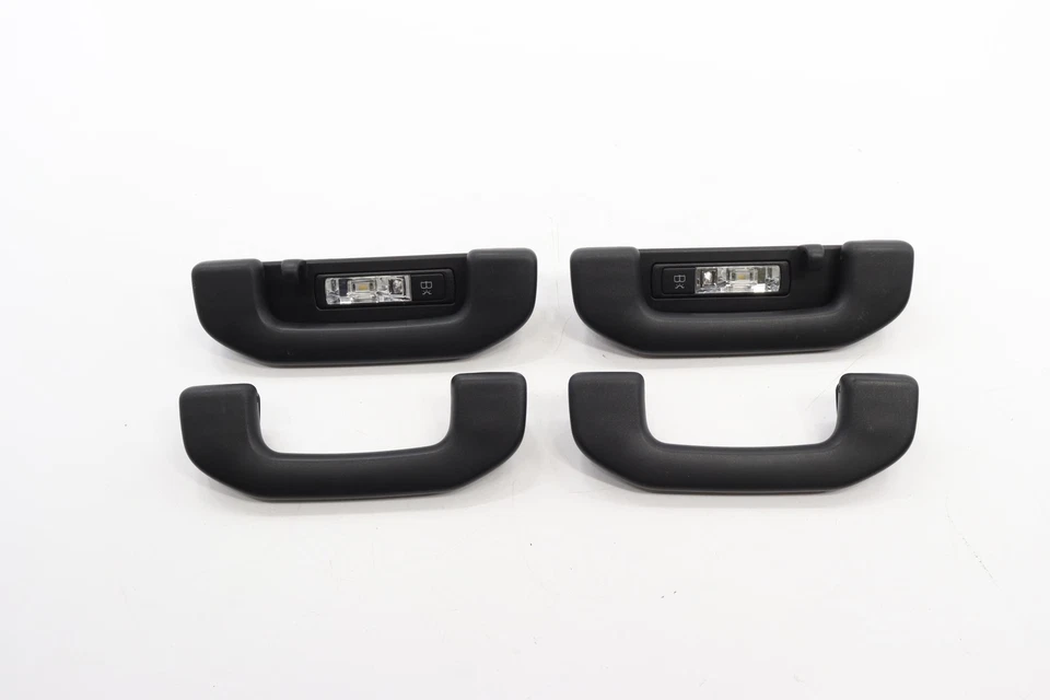 Mercedes C43 AMG W205 2017-2018 juego de 4 manijas de agarre de techo OEM negro_241 Foto 1 de 4