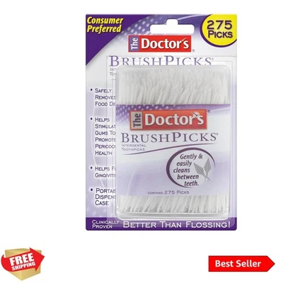 Palillos de dientes interdentales Doctor's BrushPicks - 275 unidades para mejorar la salud de las encías Foto 1 de 4