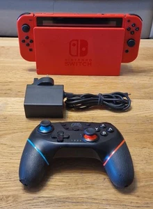 Nintendo Switch Console Mario Edizione Rossa Con Controller - Foto 1 di 11