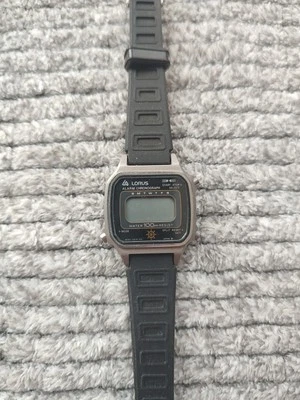 HTF! Vintage LORUS Ladies Digital Watch W207 5030 - Untested For Parts Or Repair - Image 1 of 4