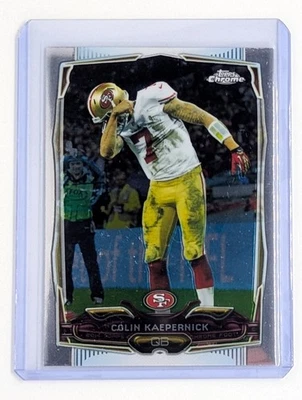 2014 Topps Chrome #56 Colin Kaepernick Image Variation SSP San Francisco 49ers - Image 1 of 2