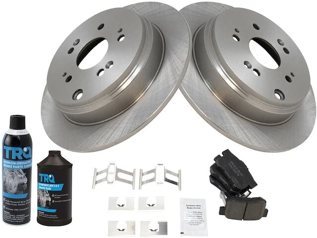 Kit de pastillas de freno trasero y rotor para Acura RDX 2007-2012 2008 2009 2010 2011 KK151NP Foto 1 de 1