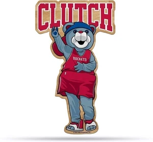 Houston Rockets 18" Mascot Shape Pennant Soft Felt - Picture 1 of 2