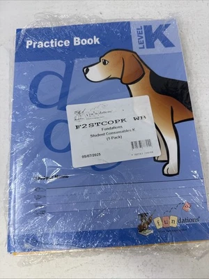 Fundations Student Set Grade K, Student,Practice,Journal Books 2025 Ed F2STCOPK - Image 1 of 4