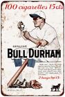 1924 Bull Durham Tobacco AD Vintage Look reproduction metal sign 8 x 12