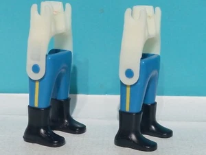 PLAYMOBIL X2 PIERNAS AZULES FIGURA YANQUI NORDISTAS YANQUIS NORDISTA UNIONISTA - Foto 1 di 2