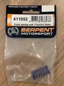 Serpent Front spring soft 7Tx4.0x1.0mm 411052 - Picture 1 of 1