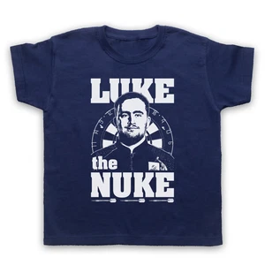 Luke The Nuke Darts Pro Champion Premier Legend World Littler Kids T-Shirt